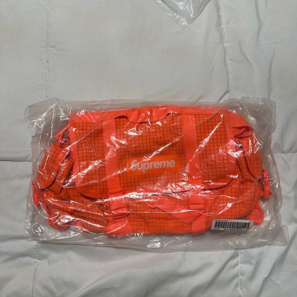 Supreme Bright Orange Mini Duffle Bag